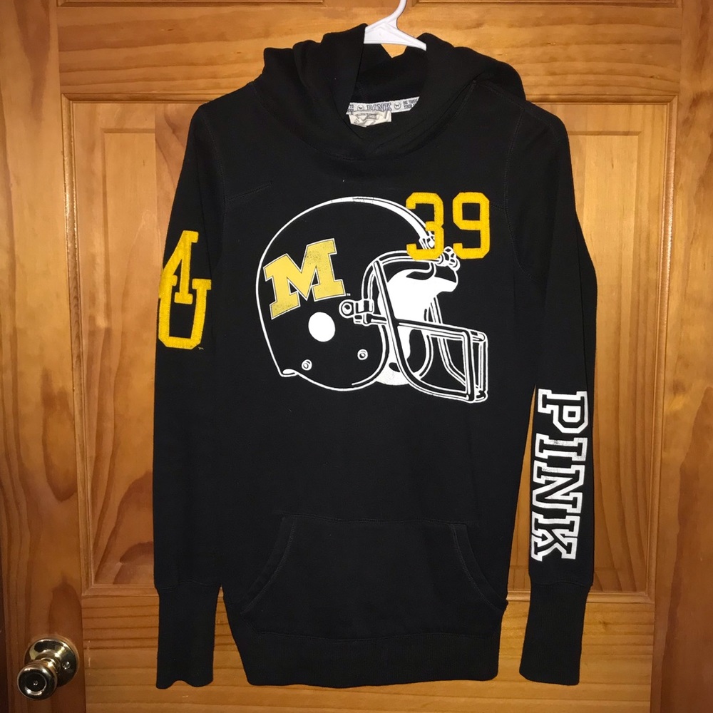 XS PINK MU Tigers Hoodie